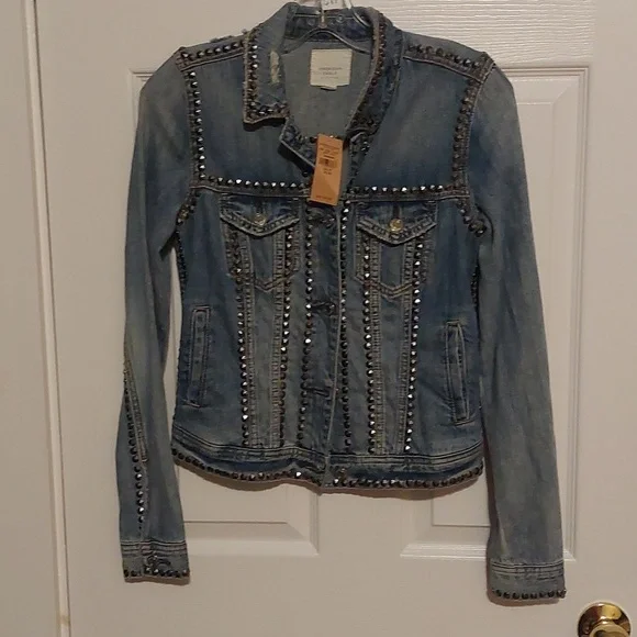 American Eagle- Rhinestone/Studded Jacket XS - Picture 2 of 5